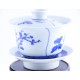 Gaiwan qing hua 190 ml aux 3 décors