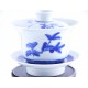 Gaiwan qing hua 190 ml aux 3 décors