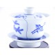 Gaiwan qing hua 190 ml aux 3 décors