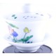 Gaiwan avec lotus sur tiges 100 ml