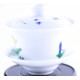 Gaiwan avec lotus sur tiges 100 ml