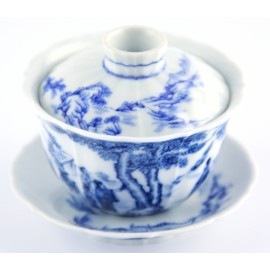 Gaiwan Qin Hua 140 ml aux bords découpés