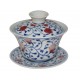 Gaiwan en porcelaine peint à la main125 ml