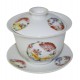 Grand gaiwan en porcelaine aux parois fines 1 mm environ