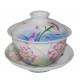 Gaiwan en porcelaine décoré de lotus 130 ml