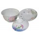 Gaiwan en porcelaine décoré de lotus 130 ml