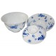 Gaiwan de style Qin Hua décoré de diverses fleurs 150 ml