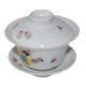 Gaiwan en porcelaine avec enfant jouant du sheng 100 ml