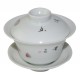 Gaiwan en porcelaine avec enfant jouant du sheng 100 ml