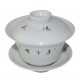 Gaiwan en porcelaine avec enfant jouant du sheng 100 ml