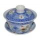 Gaiwan de style Qin Hua richement décoré 130 ml