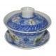 Gaiwan de style Qin Hua richement décoré 130 ml