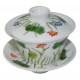 Gaiwan 100 ml en porcelaine peint à la main