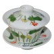 Gaiwan 100 ml en porcelaine peint à la main