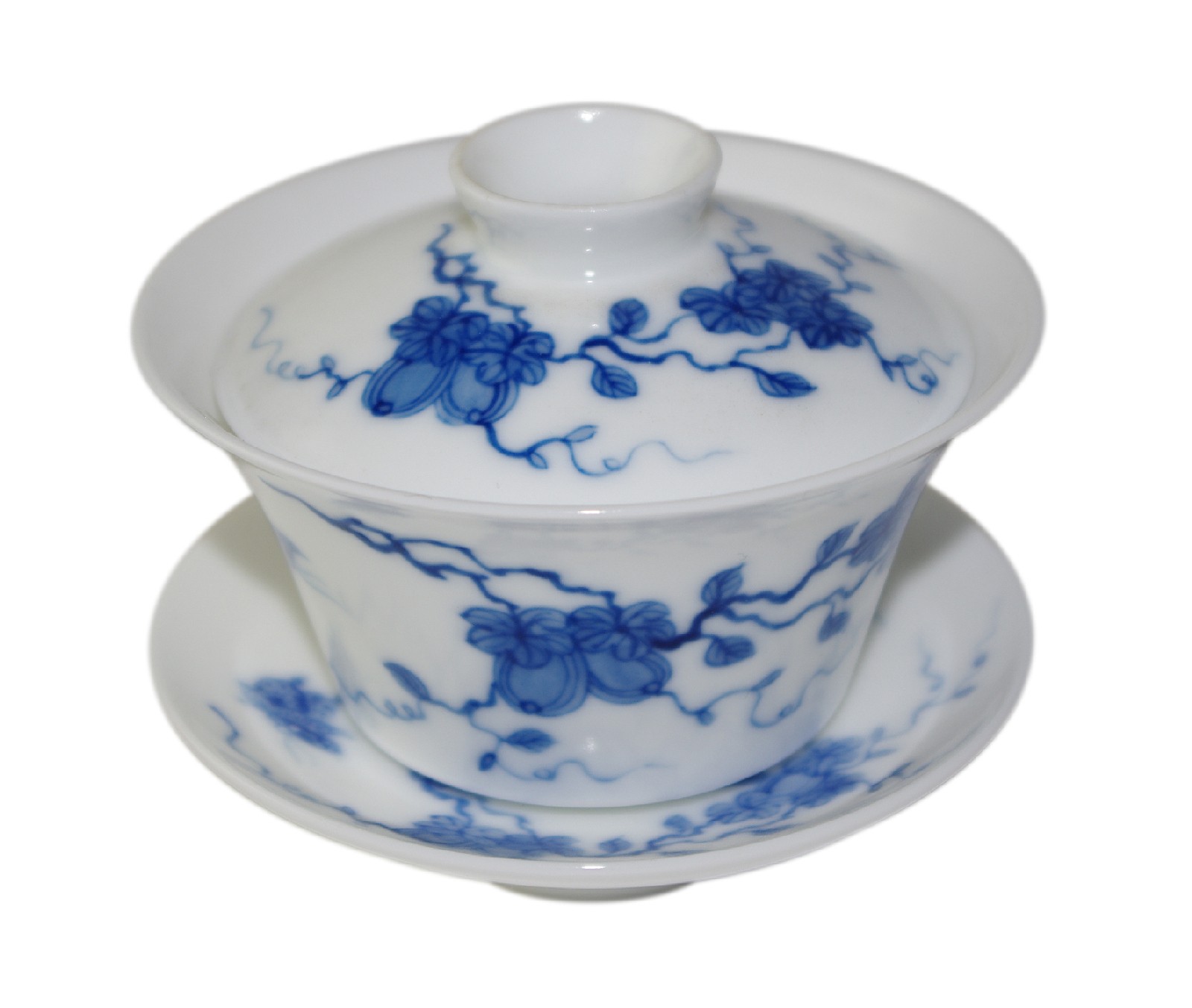 Gaiwan Qin Hua décoré de melons et papillons 100 ml