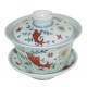 Grand gaiwan en porcelaine couleur jade clair 150 ml