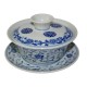 Gaiwan Qin Hua avec arabesque et décor chinois 125 ml